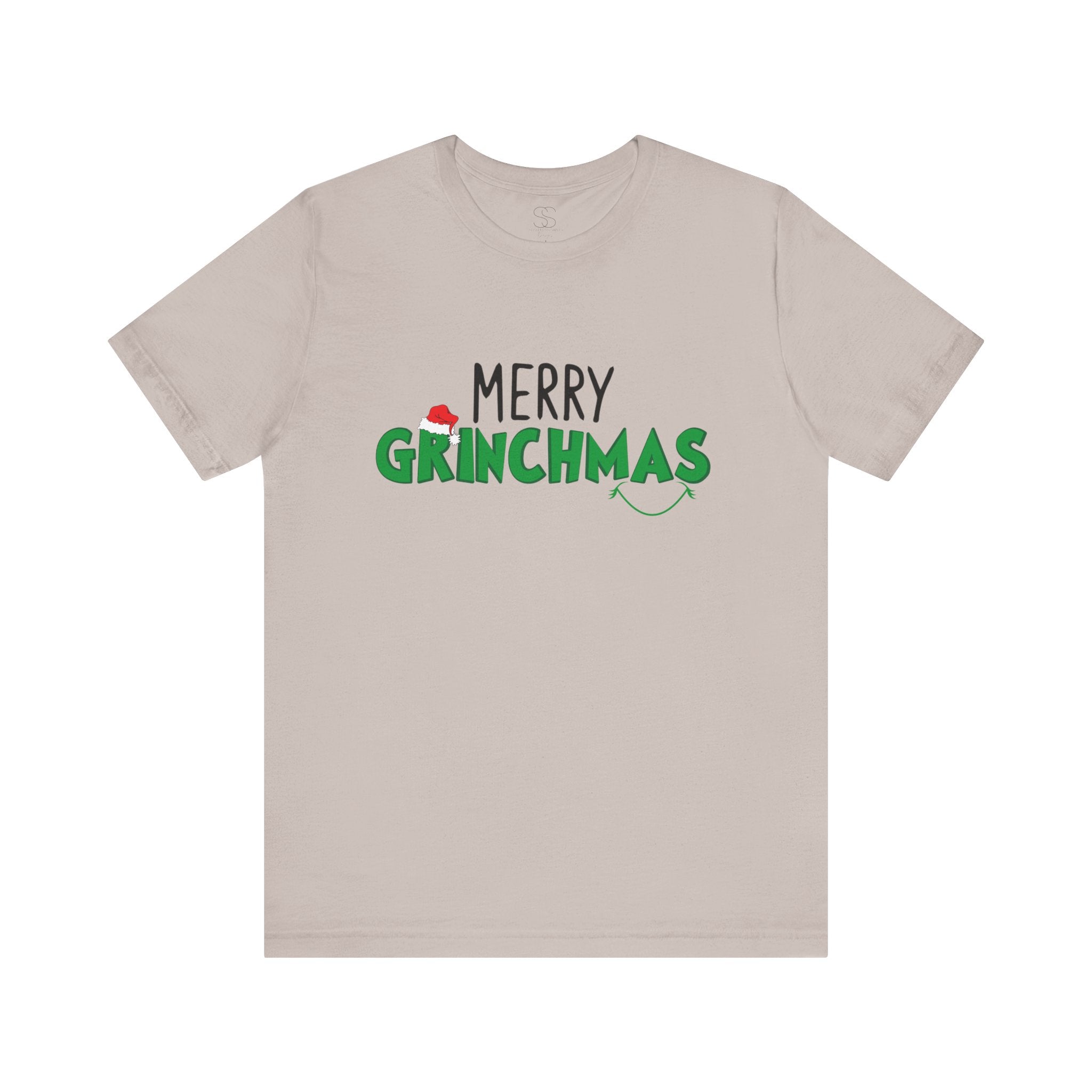 Merry Grinchmas Tee - Unisex Short Sleeve Christmas Shirt