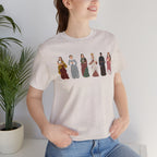 Holy Women Figures Illustration T-Shirt - Saints