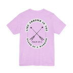 Like Arrows Psalm 127 Tee - Christian Faith Short Sleeve Shirt