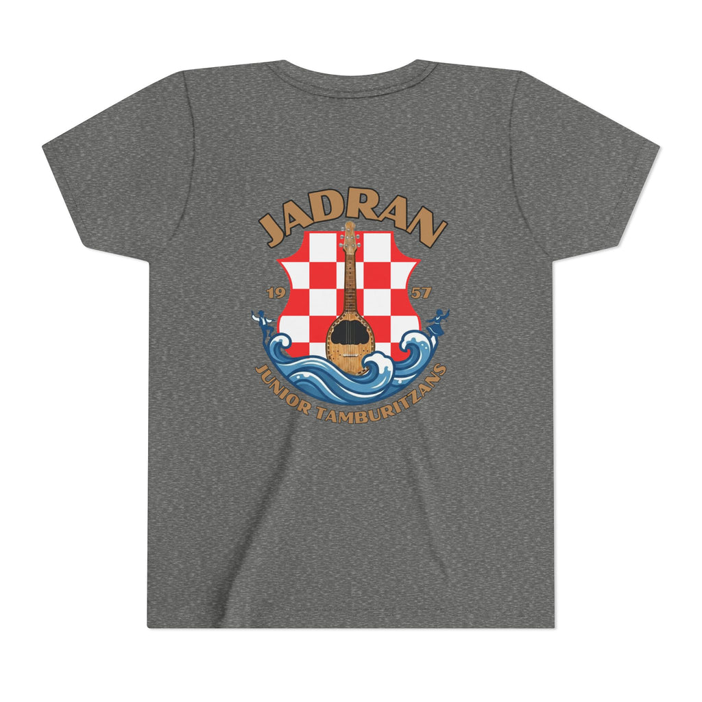 Jadran Junior Tamburitzans Kid Shirt - Tan Lettering