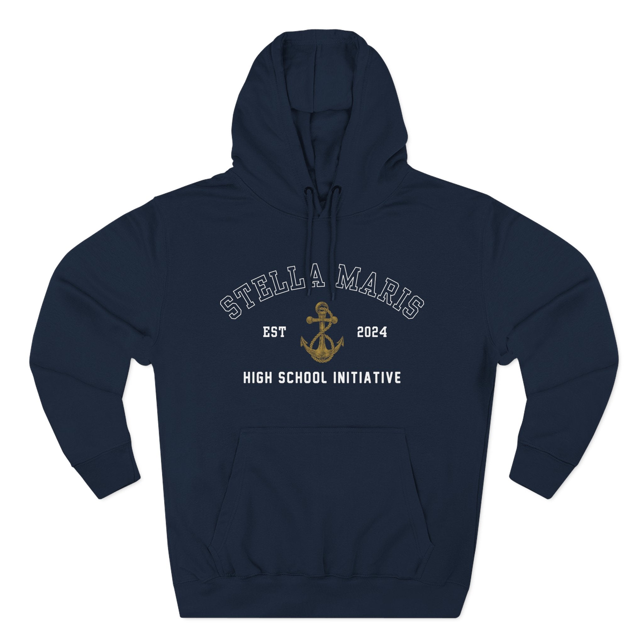 Stella Maris Anchor Crest Hoodie