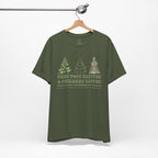 Tree Tops Glisten & Children Listen Holiday Graphic T-Shirt