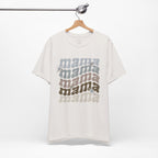 Mama Retro Tee — Vintage-Inspired 'Mama' Stacked Graphic T-Shirt