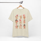 Christmas Gingerbread Characters Tee – Cute Holiday Cookie Shirt
