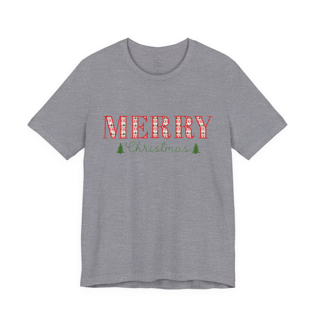 Merry Christmas Unisex Jersey Tee