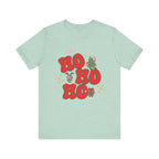 Christmas 'Ho Ho Ho' Tee – Festive Santa & Elf Holiday T-Shirt