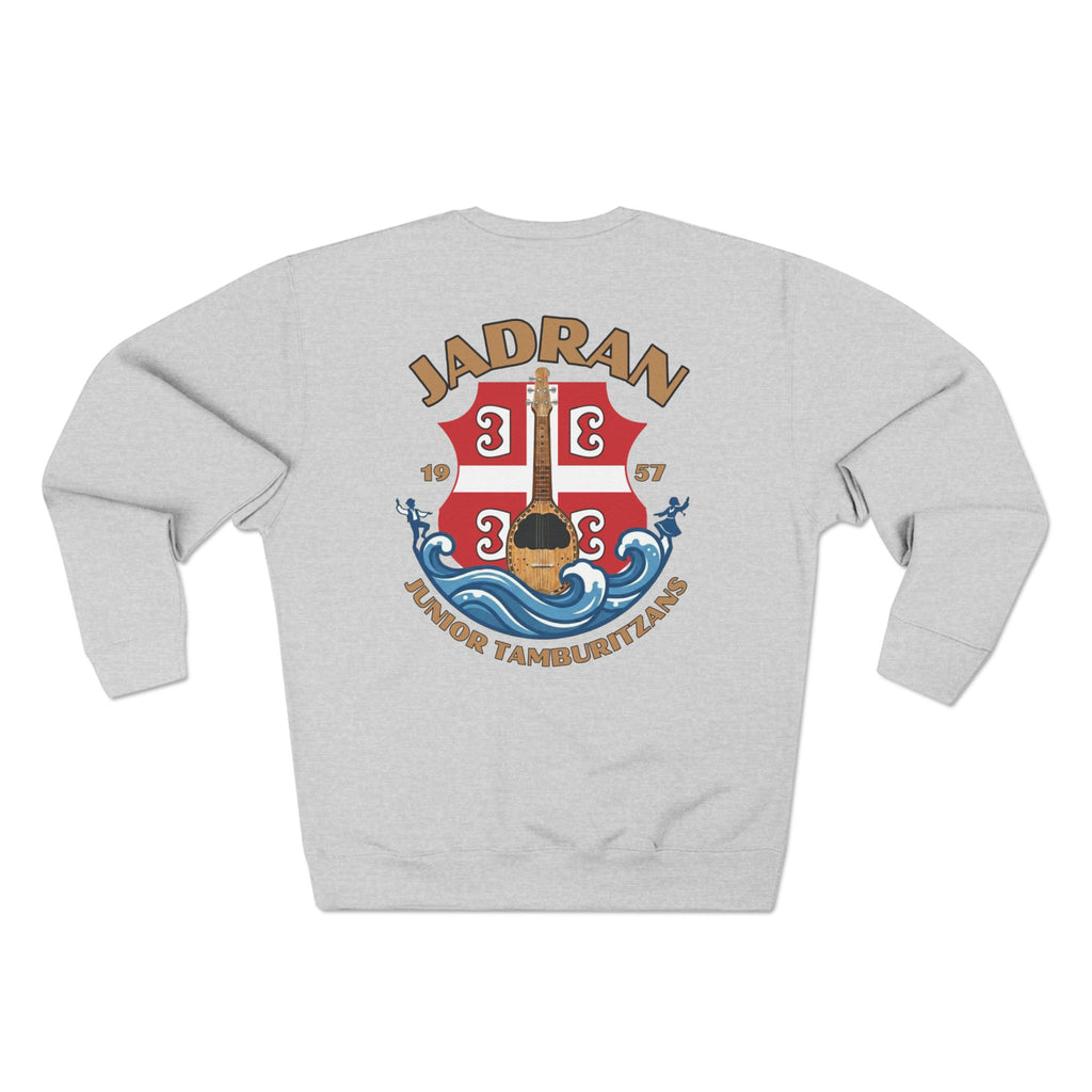 Jadran Junior Tamburitzans Adult Crewneck - Serbian Logo