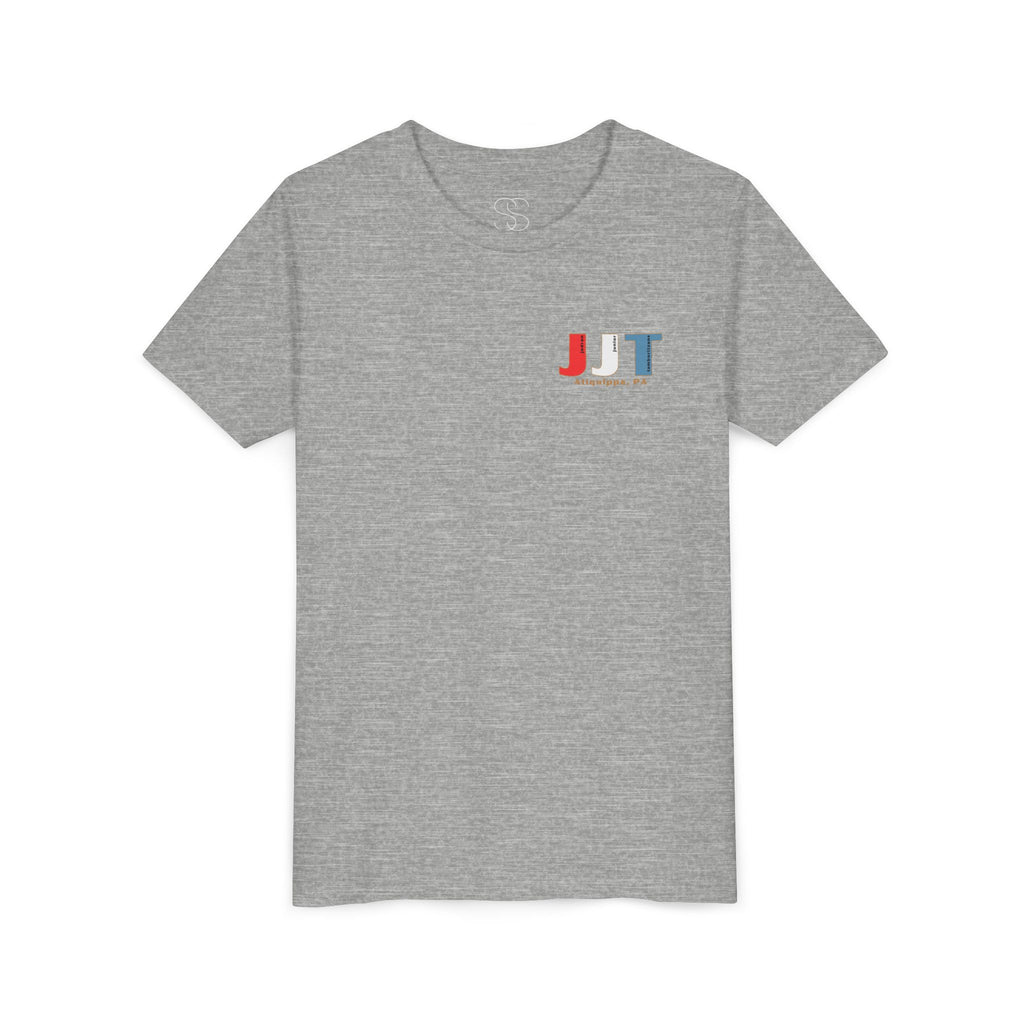 Jadran Junior Tamburitzans Kid Shirt - Tan Lettering & Serbian