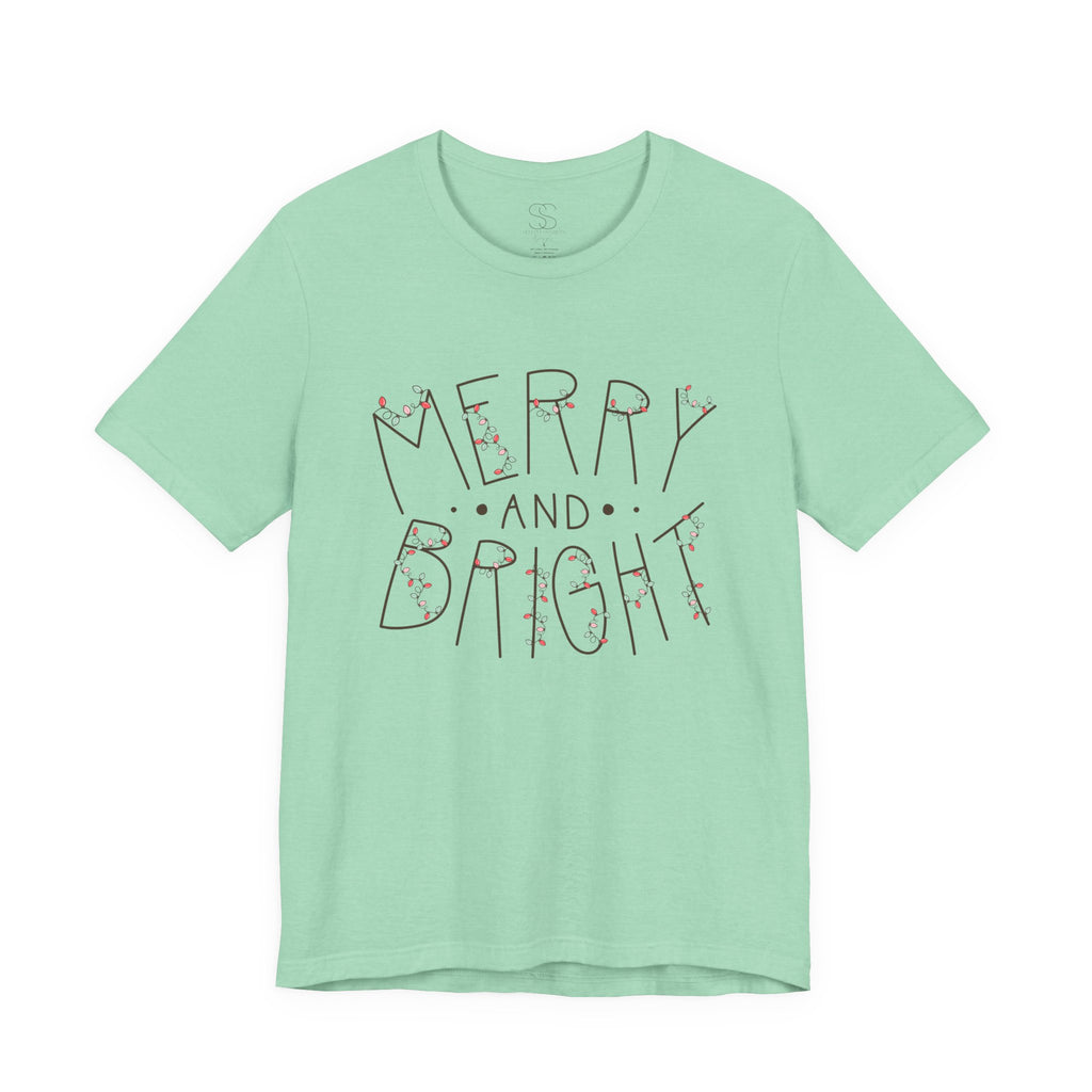 Merry and Bright Christmas Tee