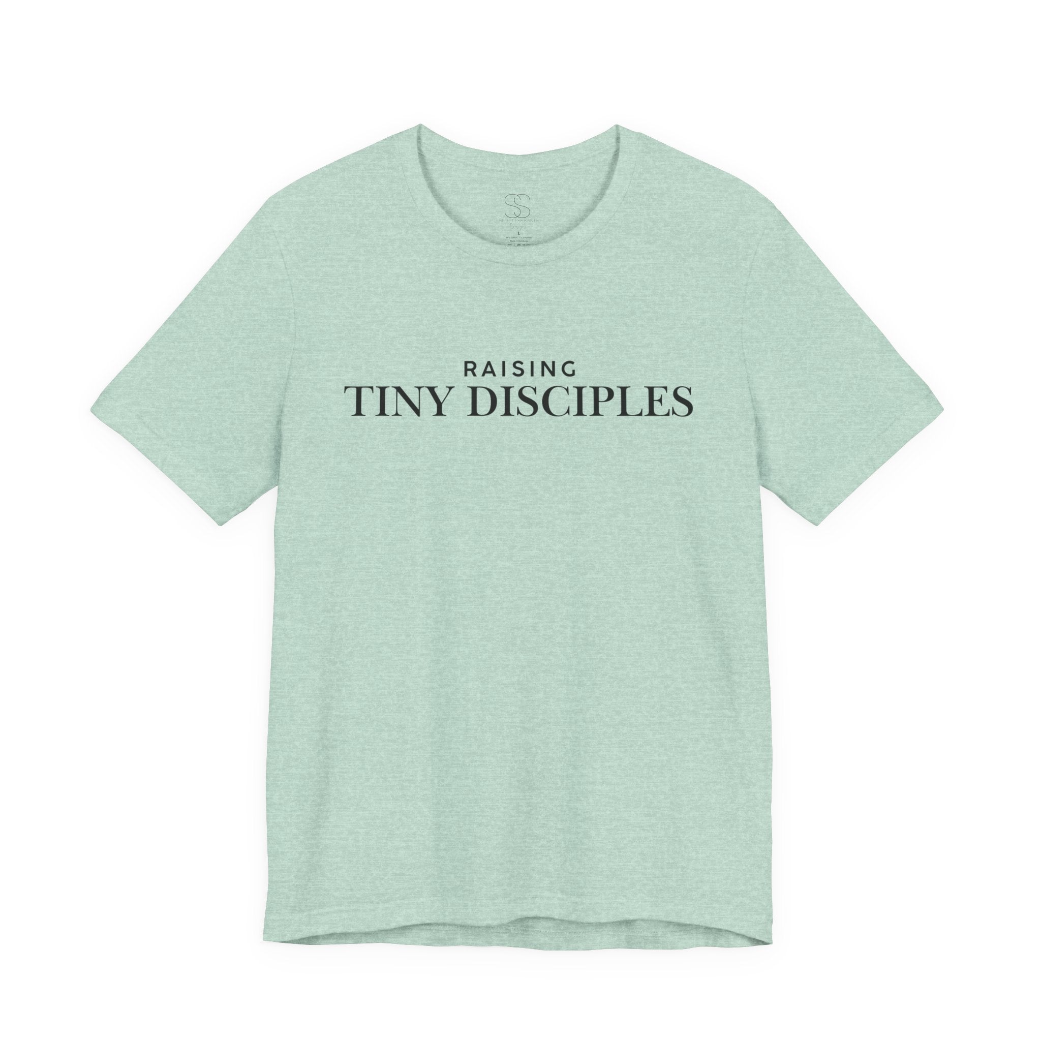 Raising Tiny Disciples T-Shirt — Christian Moms Ministry Tee