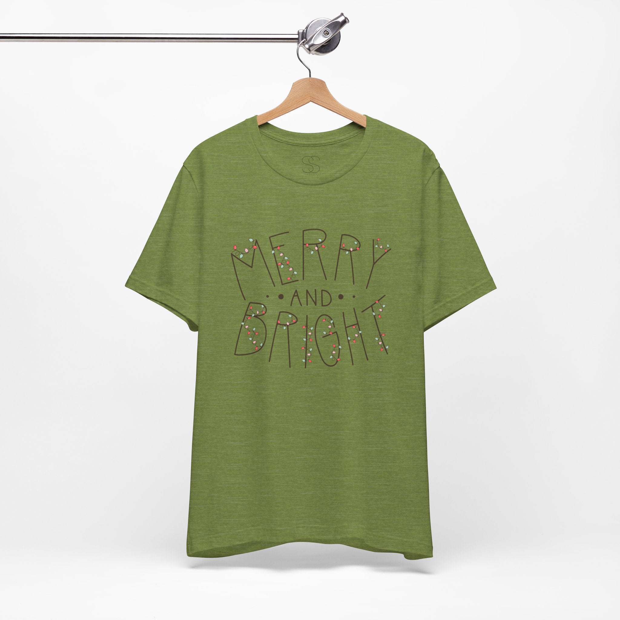 Merry and Bright Christmas Tee