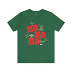 Christmas 'Ho Ho Ho' Tee – Festive Santa & Elf Holiday T-Shirt