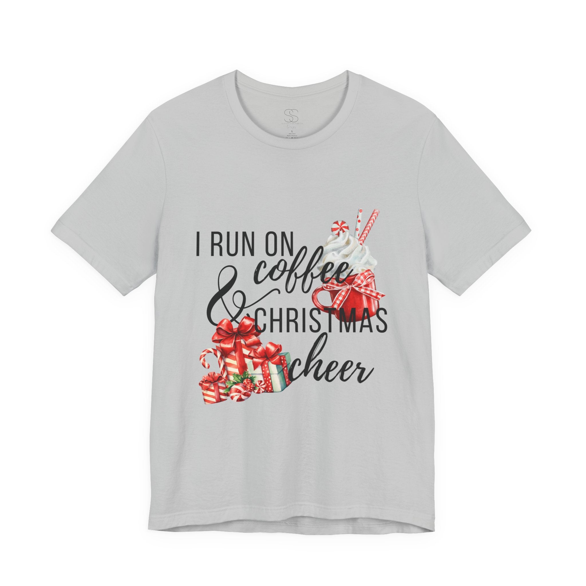 I Run on Coffee & Christmas Cheer Tee