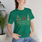 Tree Tops Glisten & Children Listen Holiday Graphic T-Shirt