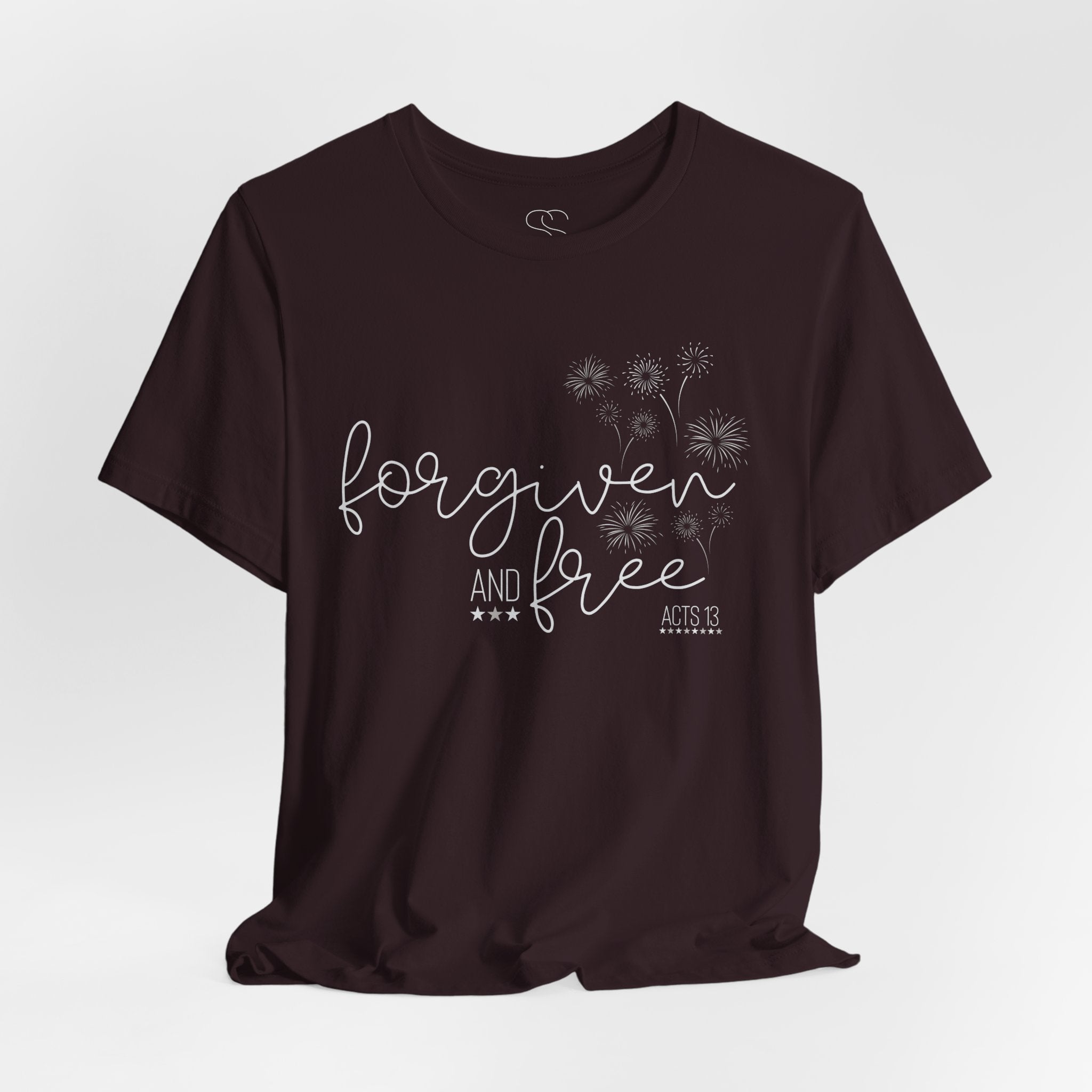 Forgiven and Free T-Shirt - Christian Faith Tee (Acts 13)