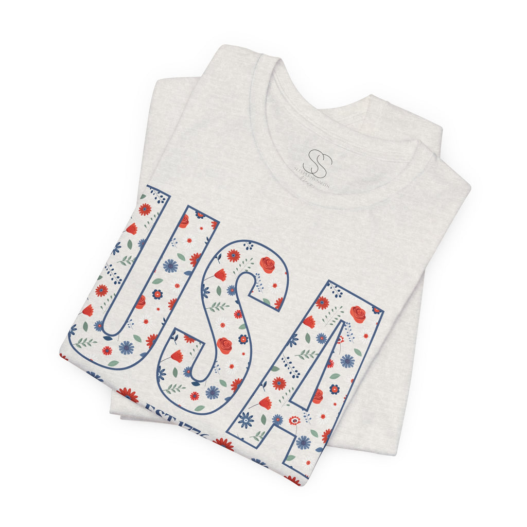 USA Unisex Jersey Short Sleeve Tee