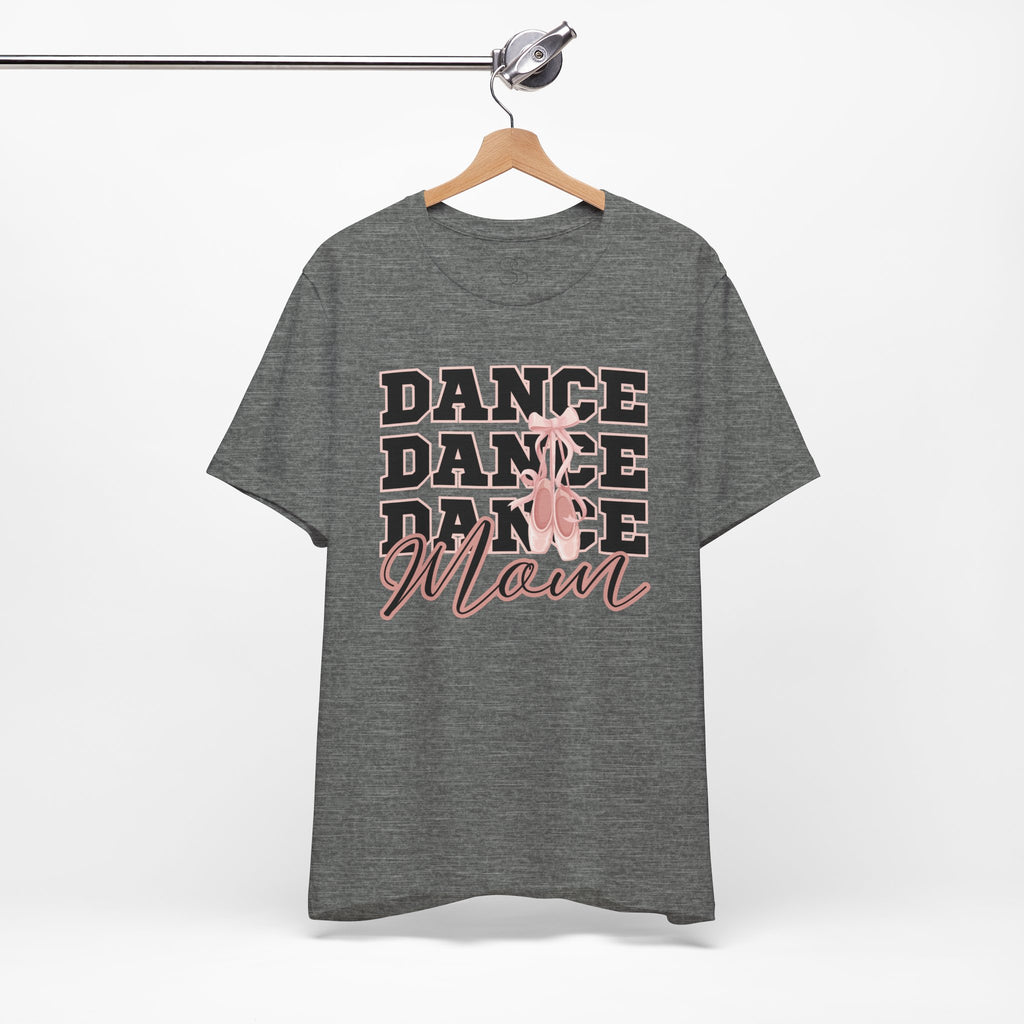 Dance Mom T‑Shirt — Pink Ballet Silhouette Tee