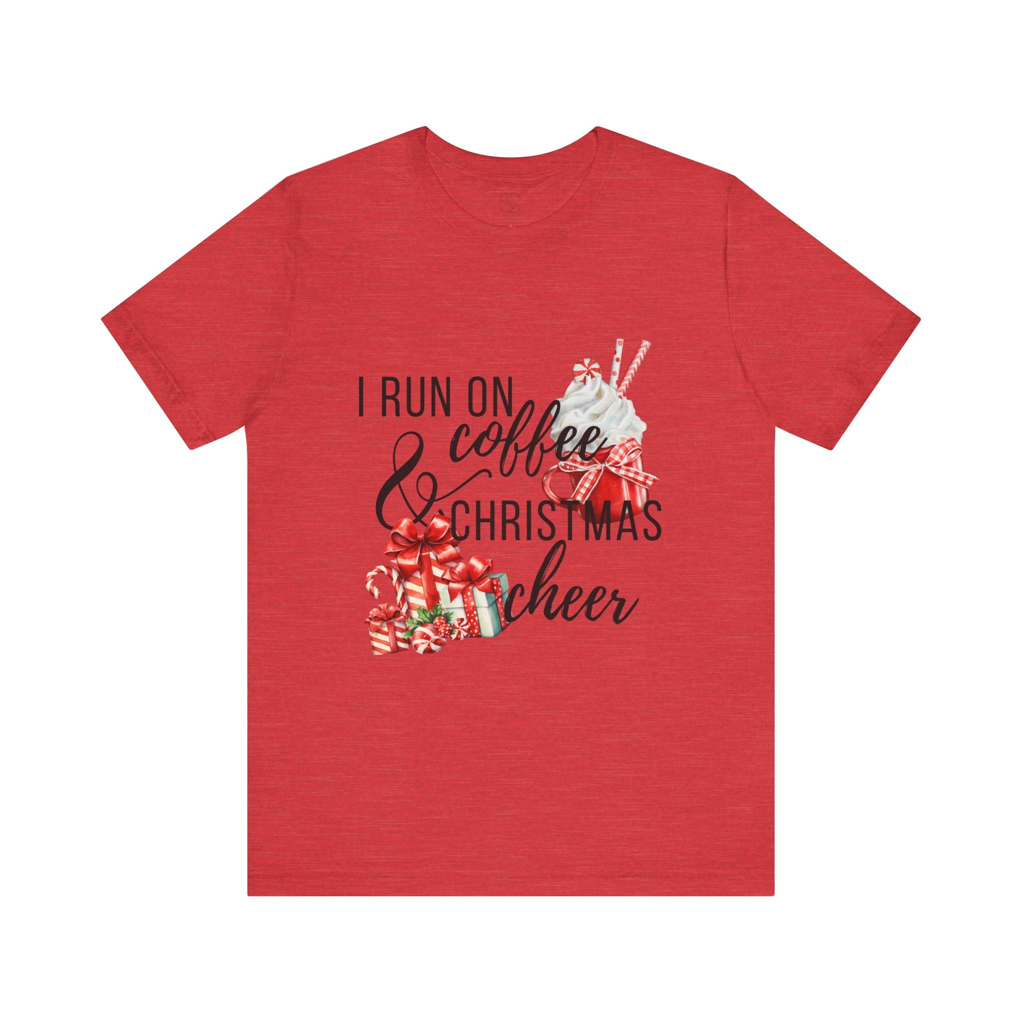 I Run on Coffee & Christmas Cheer Tee