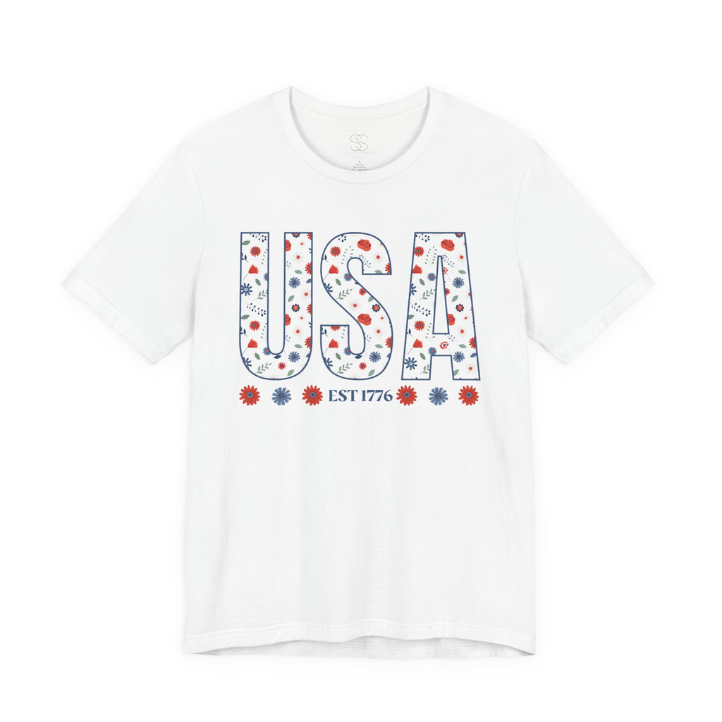 USA Unisex Jersey Short Sleeve Tee