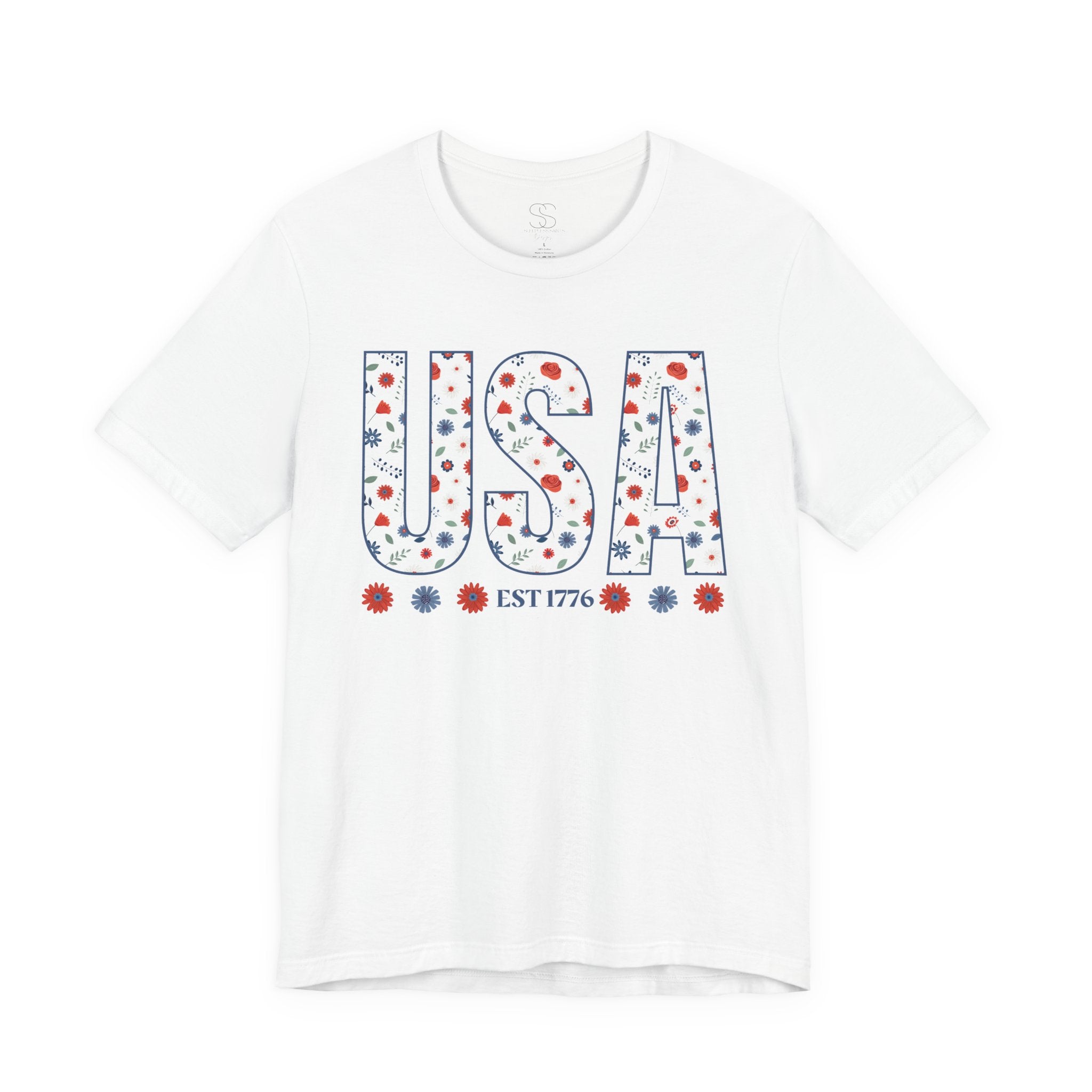 USA Unisex Jersey Short Sleeve Tee