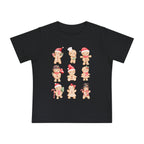Christmas Gingerbread Babies Baby T-Shirt – Cute Holiday Cookie Crew