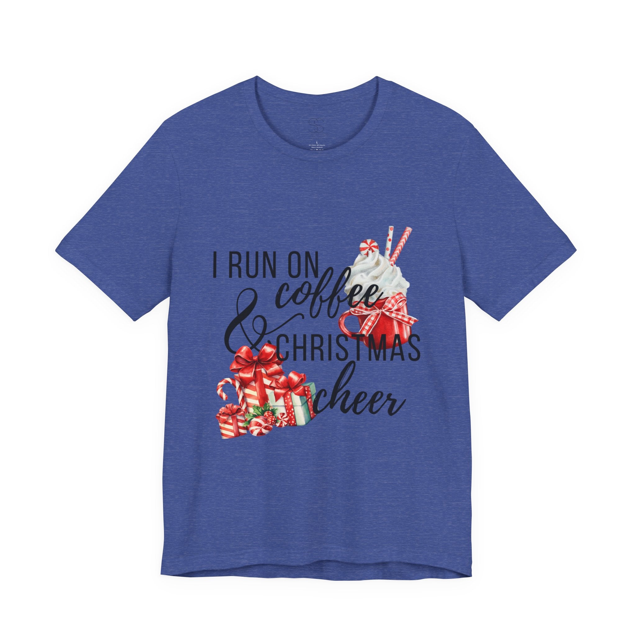 I Run on Coffee & Christmas Cheer Tee