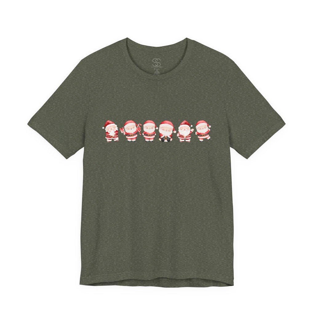 Santa Santa Santa! Unisex Jersey Short Sleeve Tee