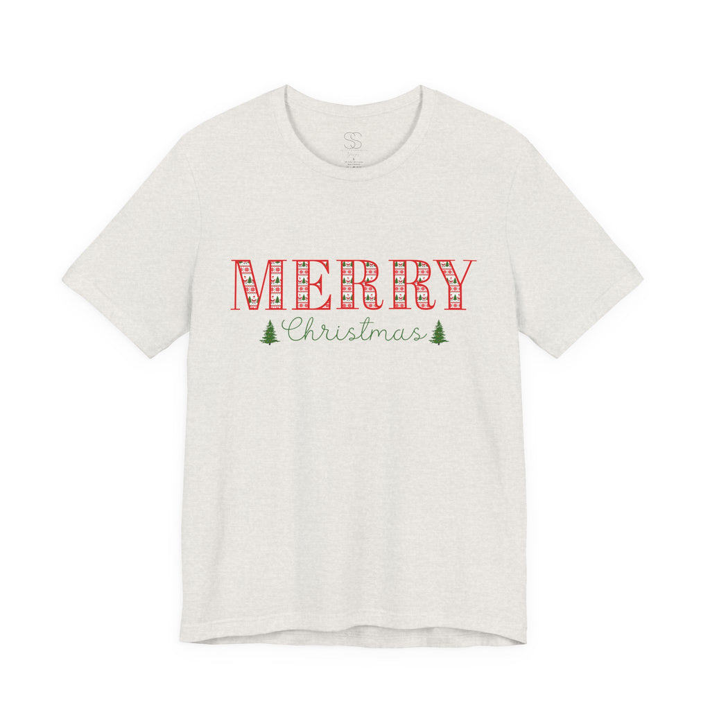 Merry Christmas Unisex Jersey Tee