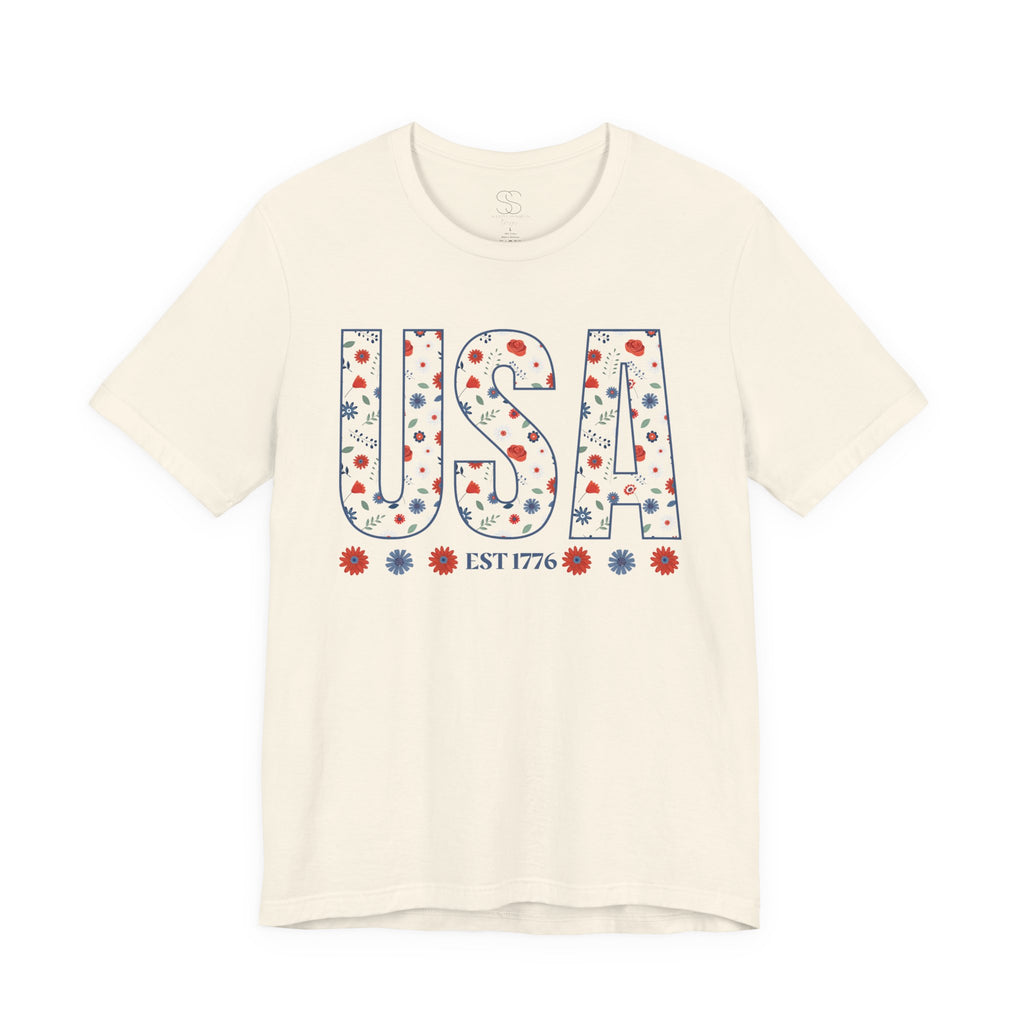 USA Unisex Jersey Short Sleeve Tee