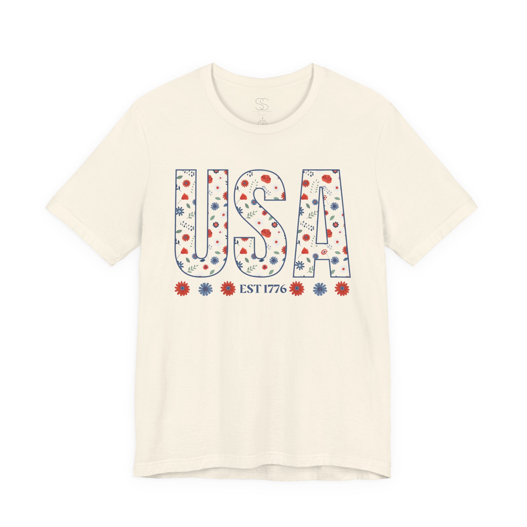 USA Unisex Jersey Short Sleeve Tee