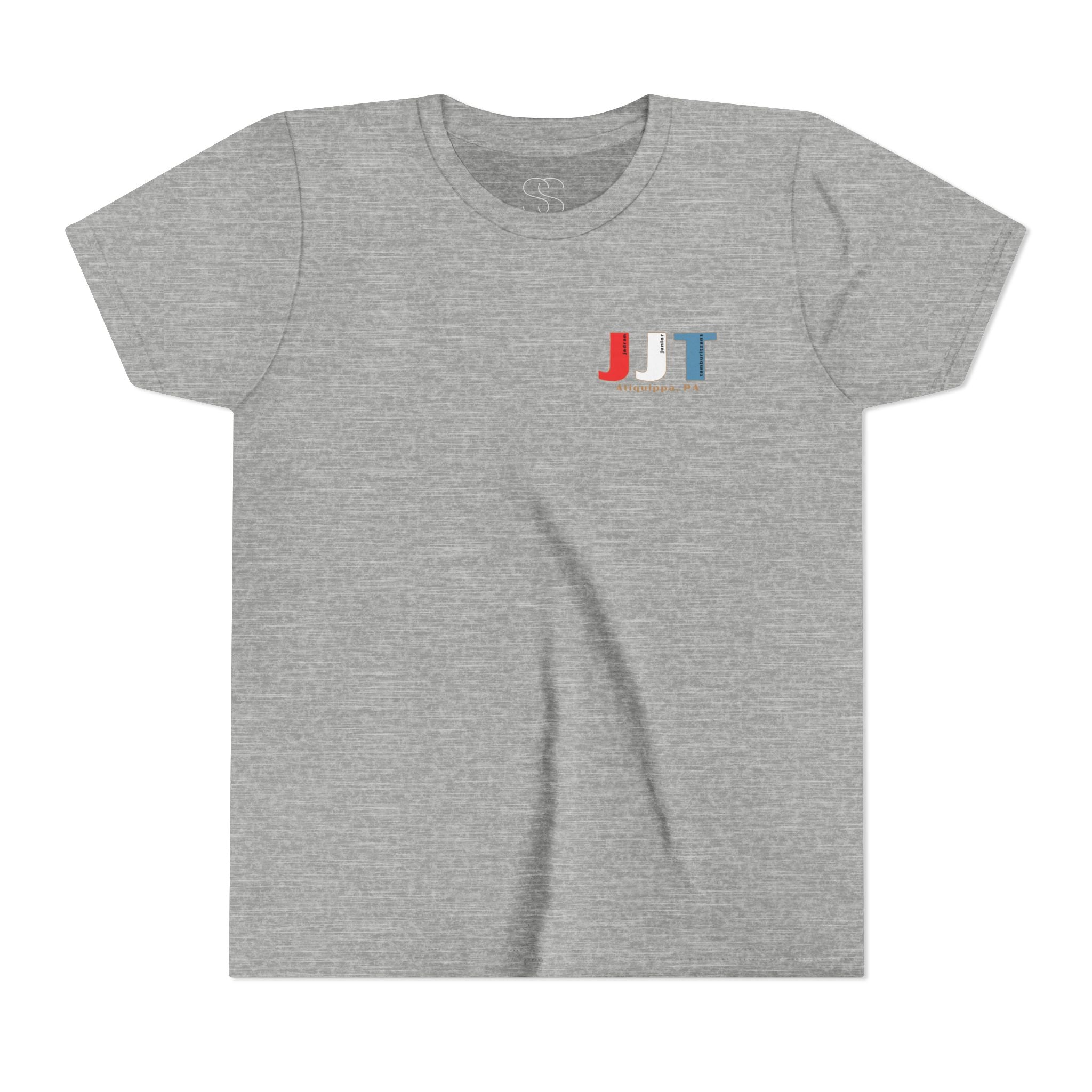 Jadran Junior Tamburitzans Kid Shirt - White and Red Lettering
