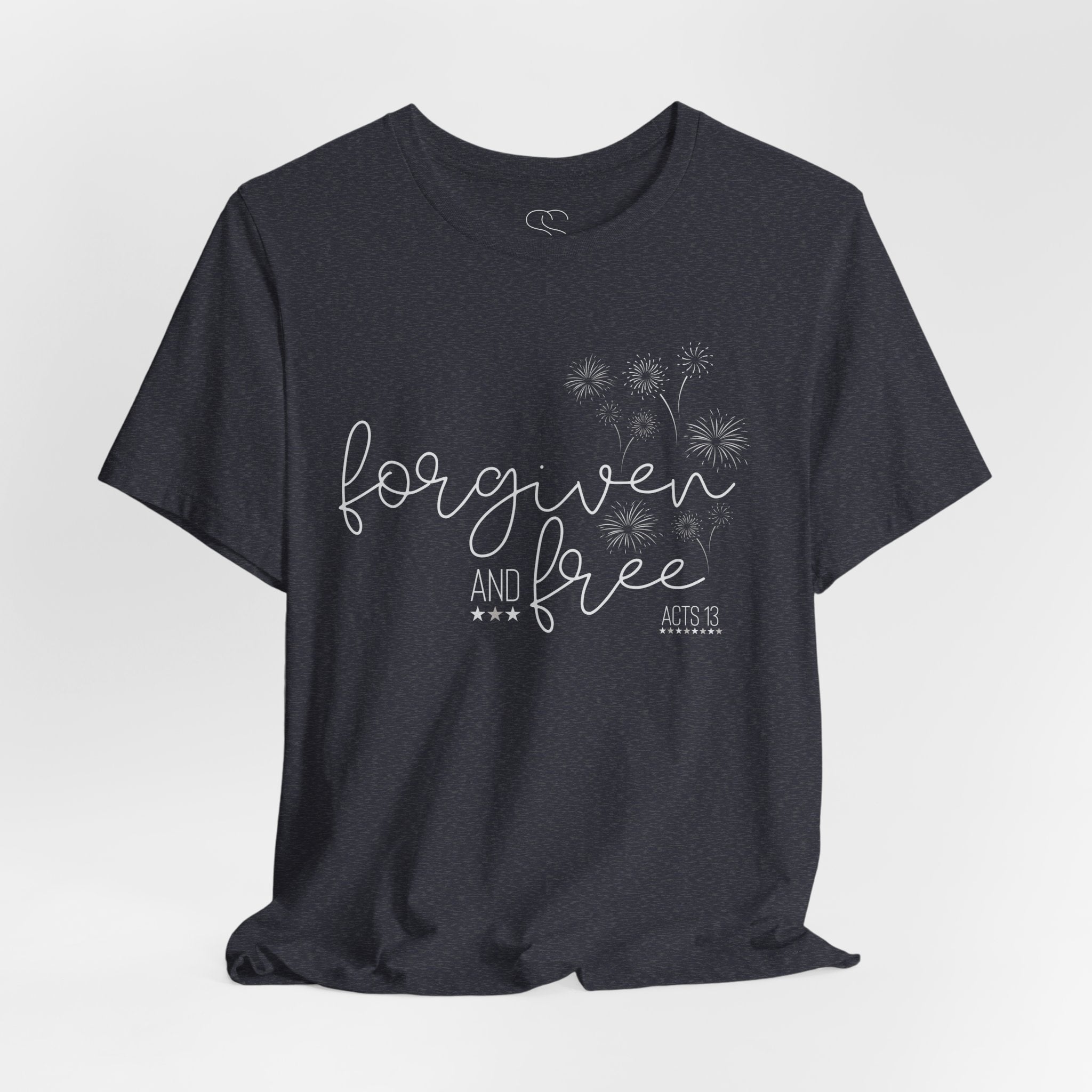 Forgiven and Free T-Shirt - Christian Faith Tee (Acts 13)