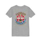 Jadran Junior Tamburitzans Kid Shirt - Tan Lettering & Serbian