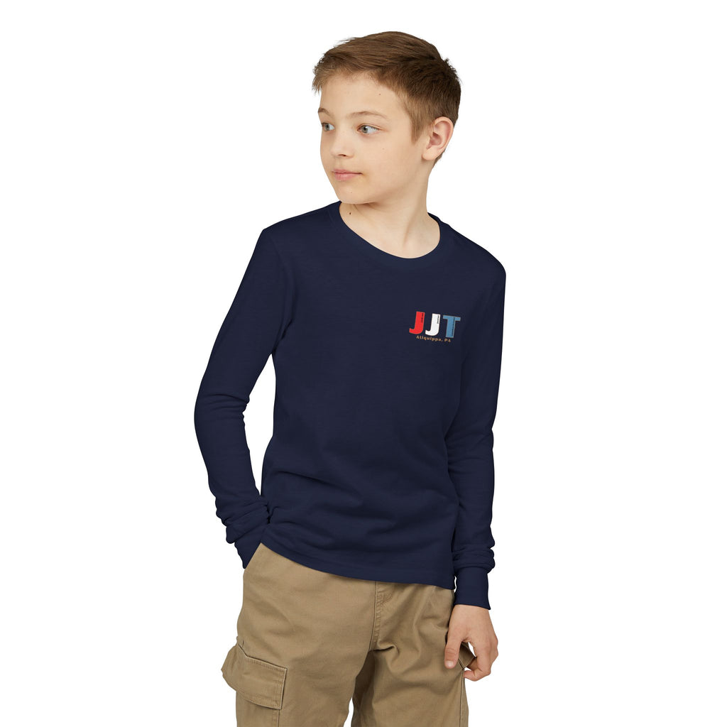 Jadran Junior Tamburitzans Youth Long Sleeve Tee - Serbian Logo