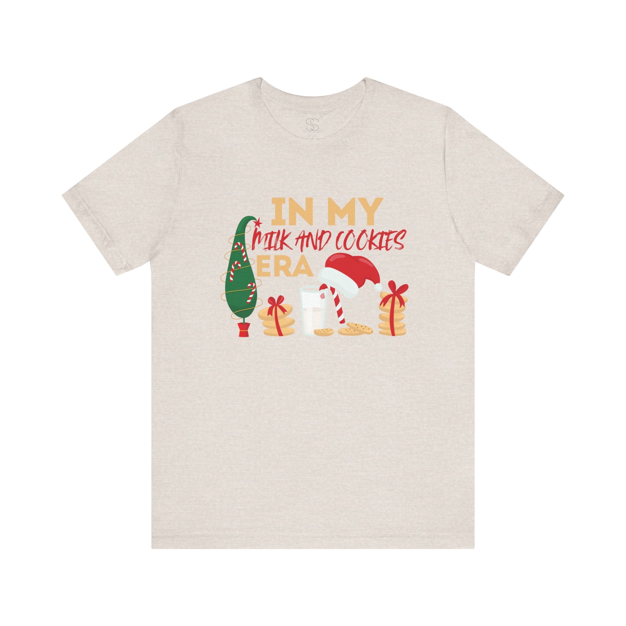 Christmas Cookie & Milk Tee - "In My Milk And Cookies Era" Holiday T‑Shirt
