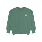 Embroidery Christmas Design - Unisex Garment-Dyed Sweatshirt