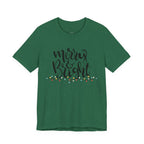 Merry & Bright Christmas Tee - Holiday Light Script T-Shirt