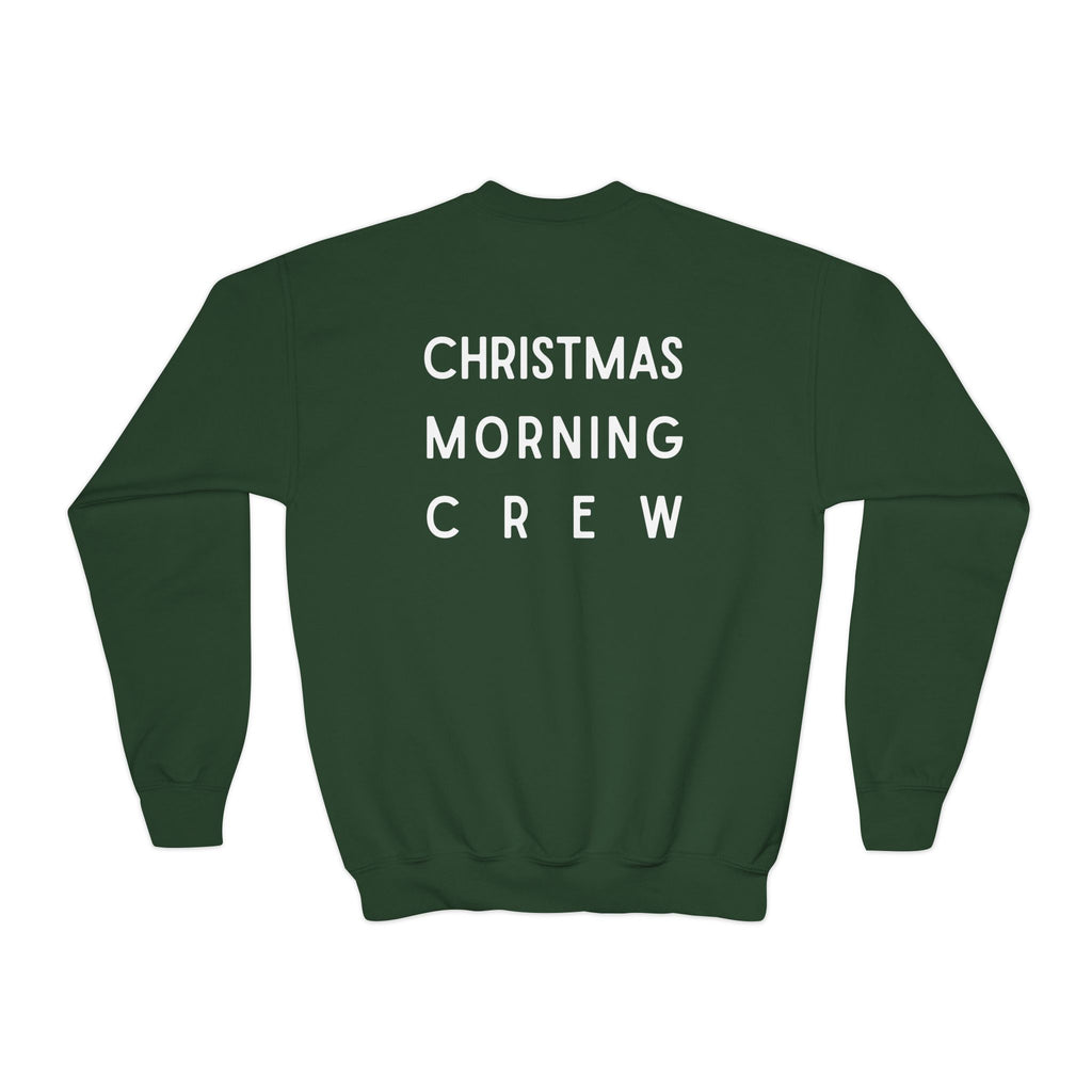 Christmas Morning Youth Crewneck Sweatshirt