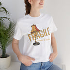 Fragile Lamp Tee — "It Must Be Italian" Retro Graphic T-Shirt