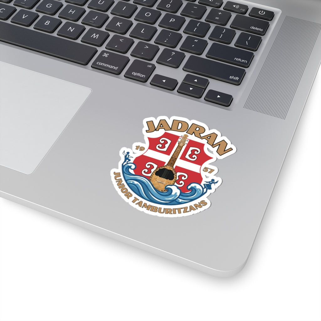 Jadran Junior Tamburitzans Sticker - Serbian Logo