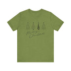 Merry Christmas Minimal Tree Tee