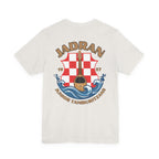 Jadran Junior Tamburitzans Adult T‑Shirt - Tan Lettering