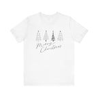 Merry Christmas Minimal Tree Tee