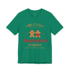 Gingerbread Bakery T‑Shirt – "Mrs. Claus' Gingerbread Bakery" Holiday Tee