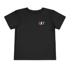 Jadran Junior Tamburitzans Toddler Tee - White and Red Lettering & Serbian Logo