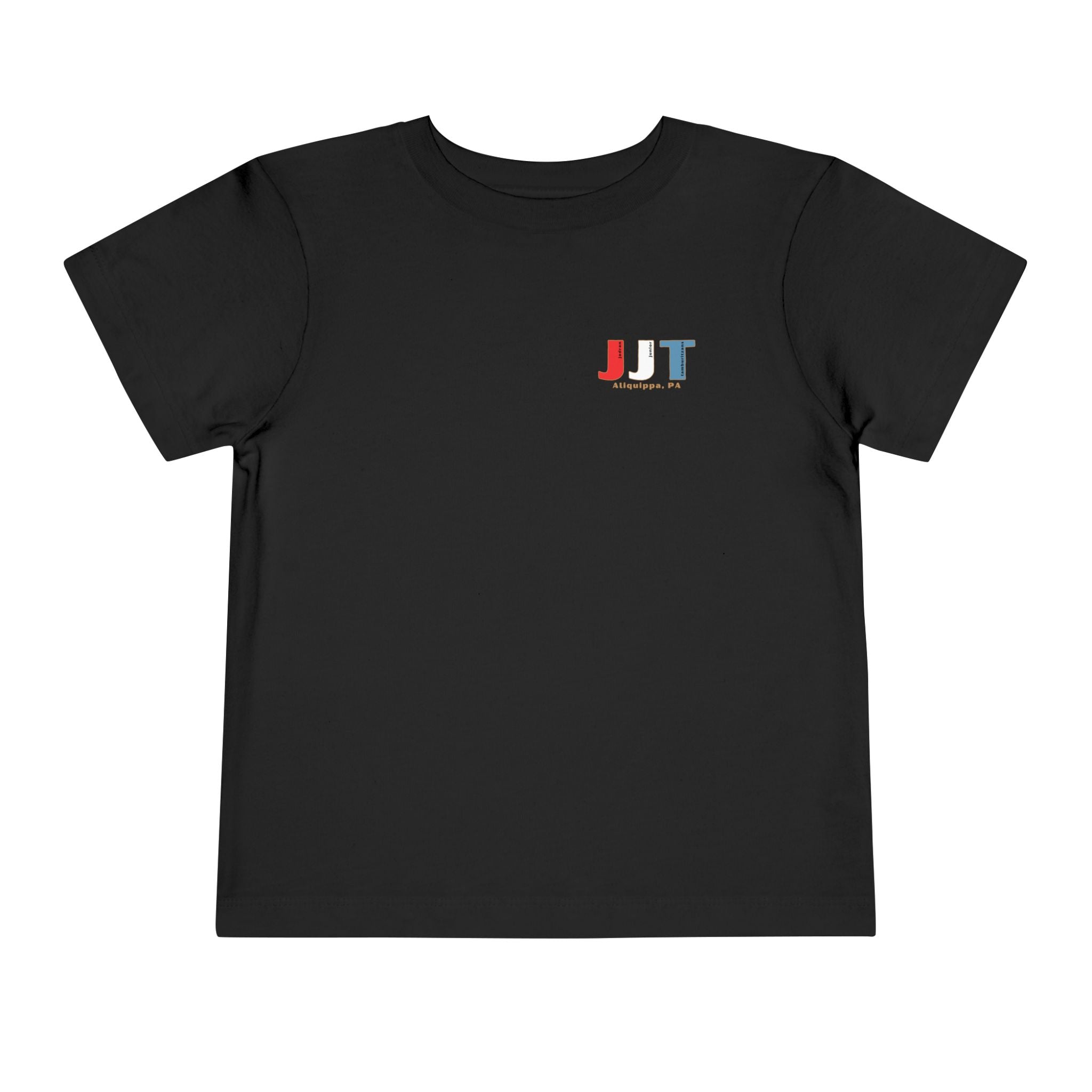 Jadran Junior Tamburitzans Toddler Tee - White and Red Lettering & Serbian Logo