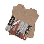 Game Day Football Tee — "Game Day" Graphic Short Sleeve Shirt