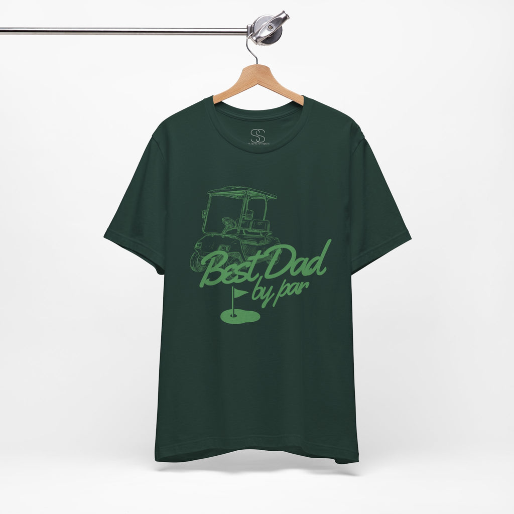 Best Dad by Par Golf T‑Shirt — Father’s Day Golfing Tee