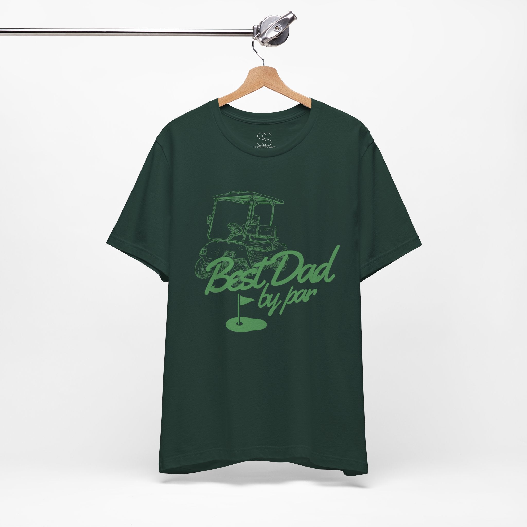 Best Dad by Par Golf T‑Shirt — Father’s Day Golfing Tee
