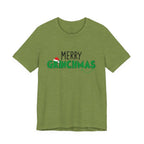 Merry Grinchmas Tee - Unisex Short Sleeve Christmas Shirt